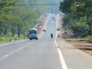 Ho Chi Minh highway from Tay Nguyen to Binh Phuoc opens to traffic